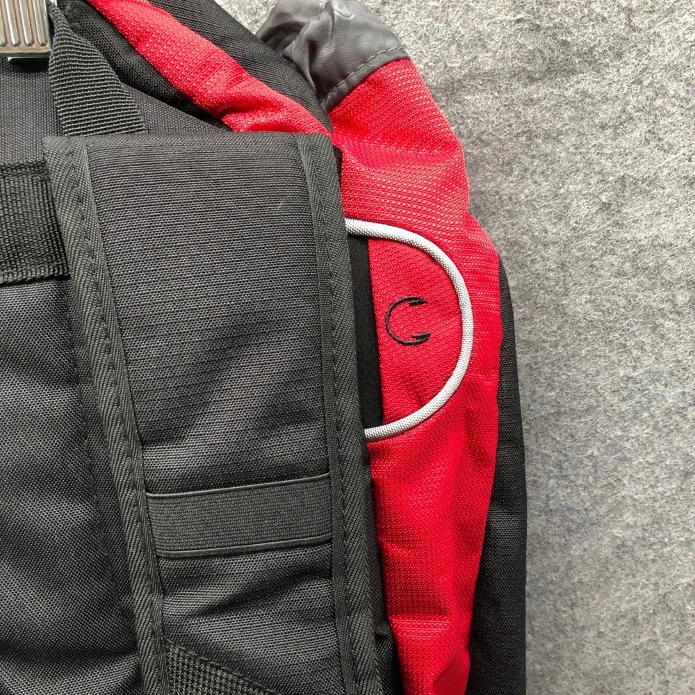 SwissAlps Hiking Backpack Red Black Outdoor Camping Daypack Bag Large Airflow